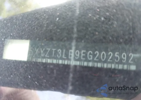 2014 Hyundai Santa Fe Sport 2.4L z USA, uszkodzony, nr VIN 5XYZT3LB9EG202592